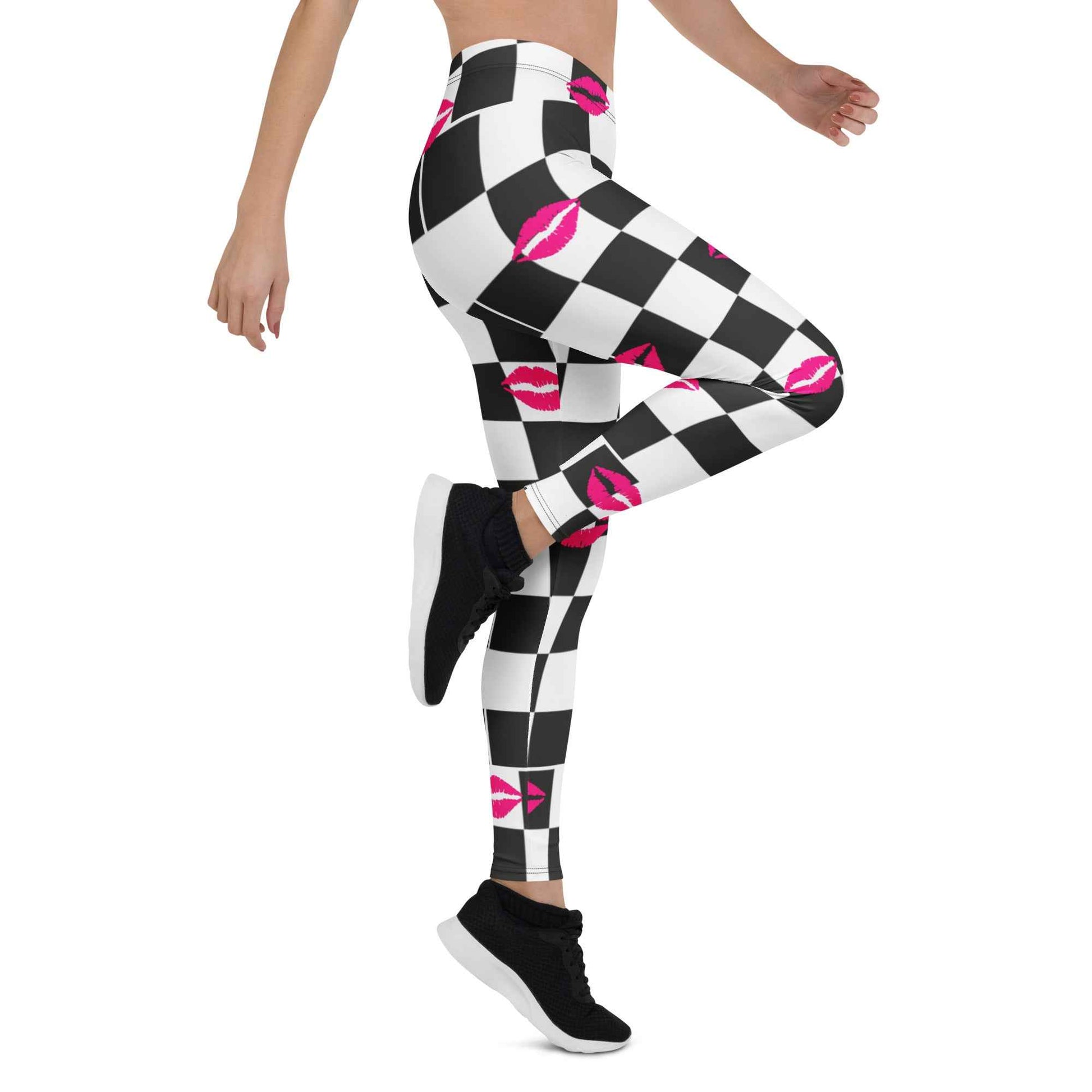 Kiss Me PlaidLeggings