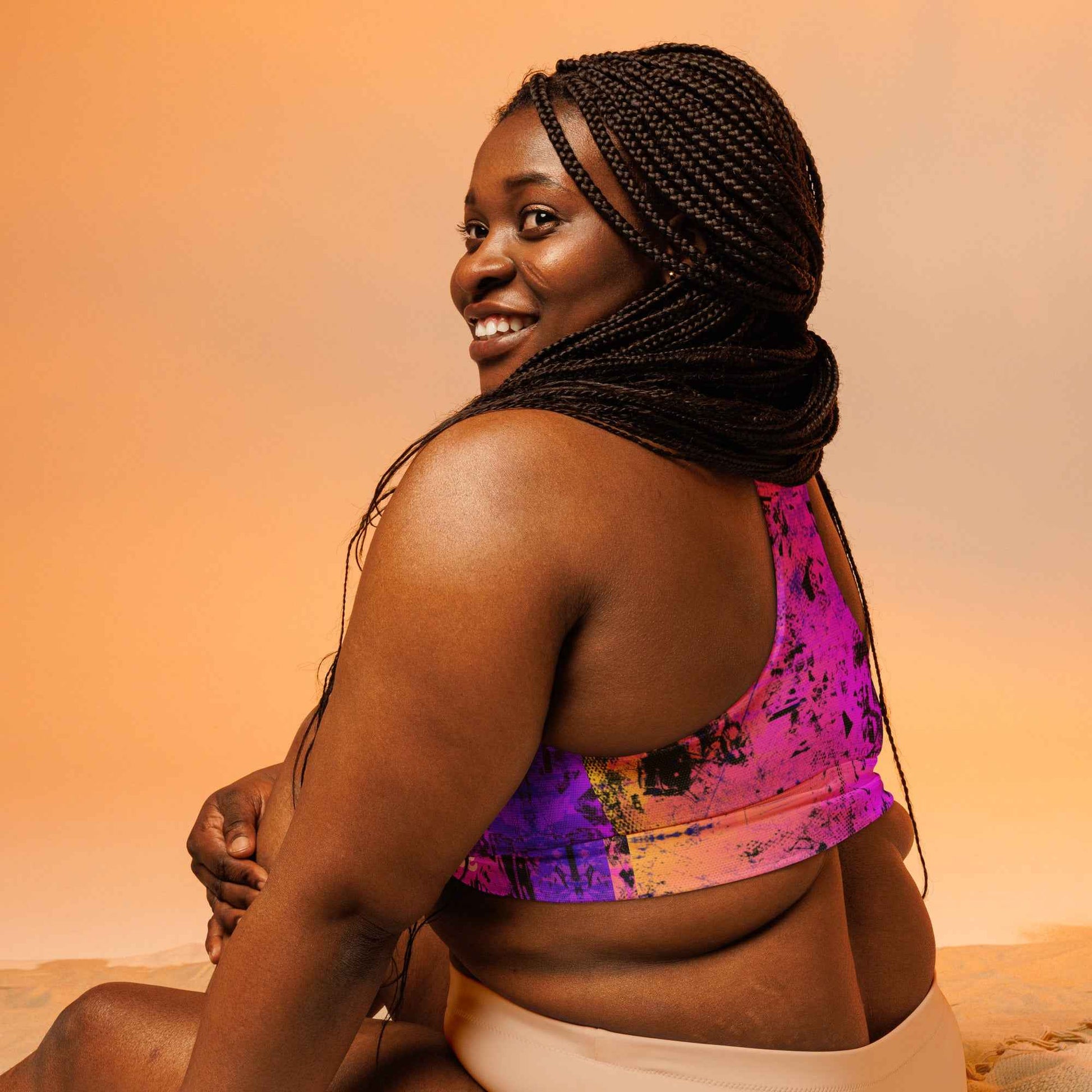 Color Me Junkie Sports Bra