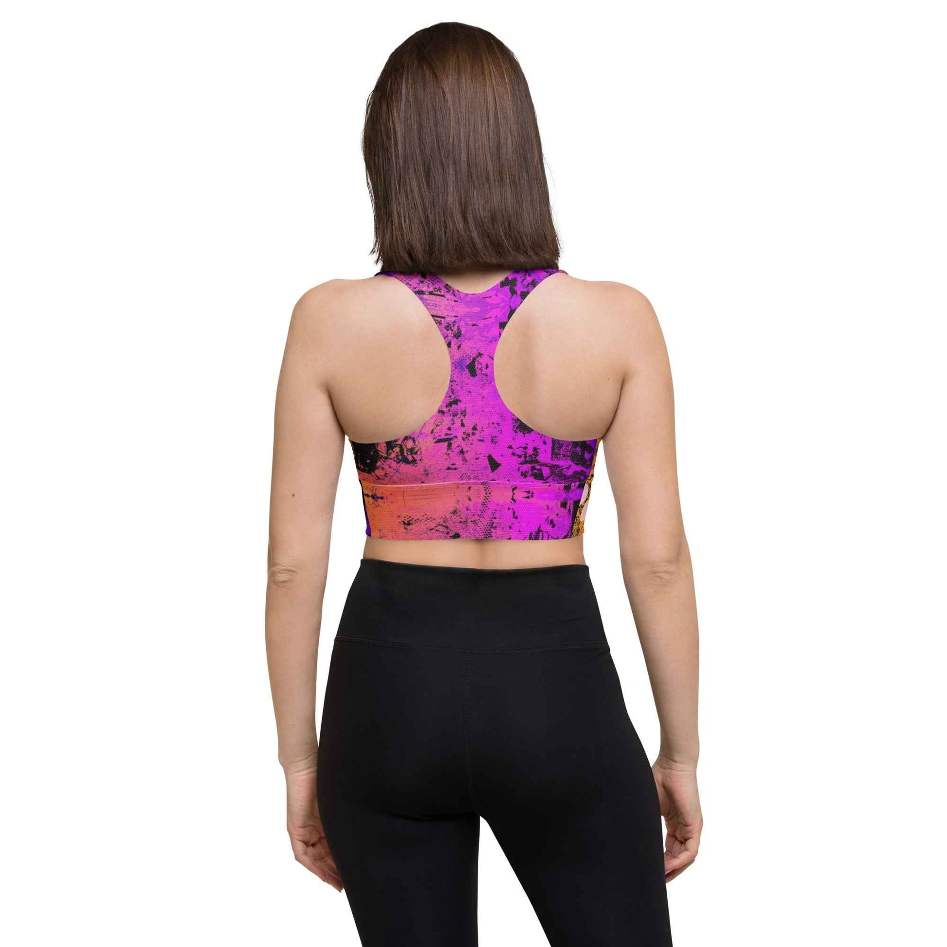 Color Me Junkie Sports Bra