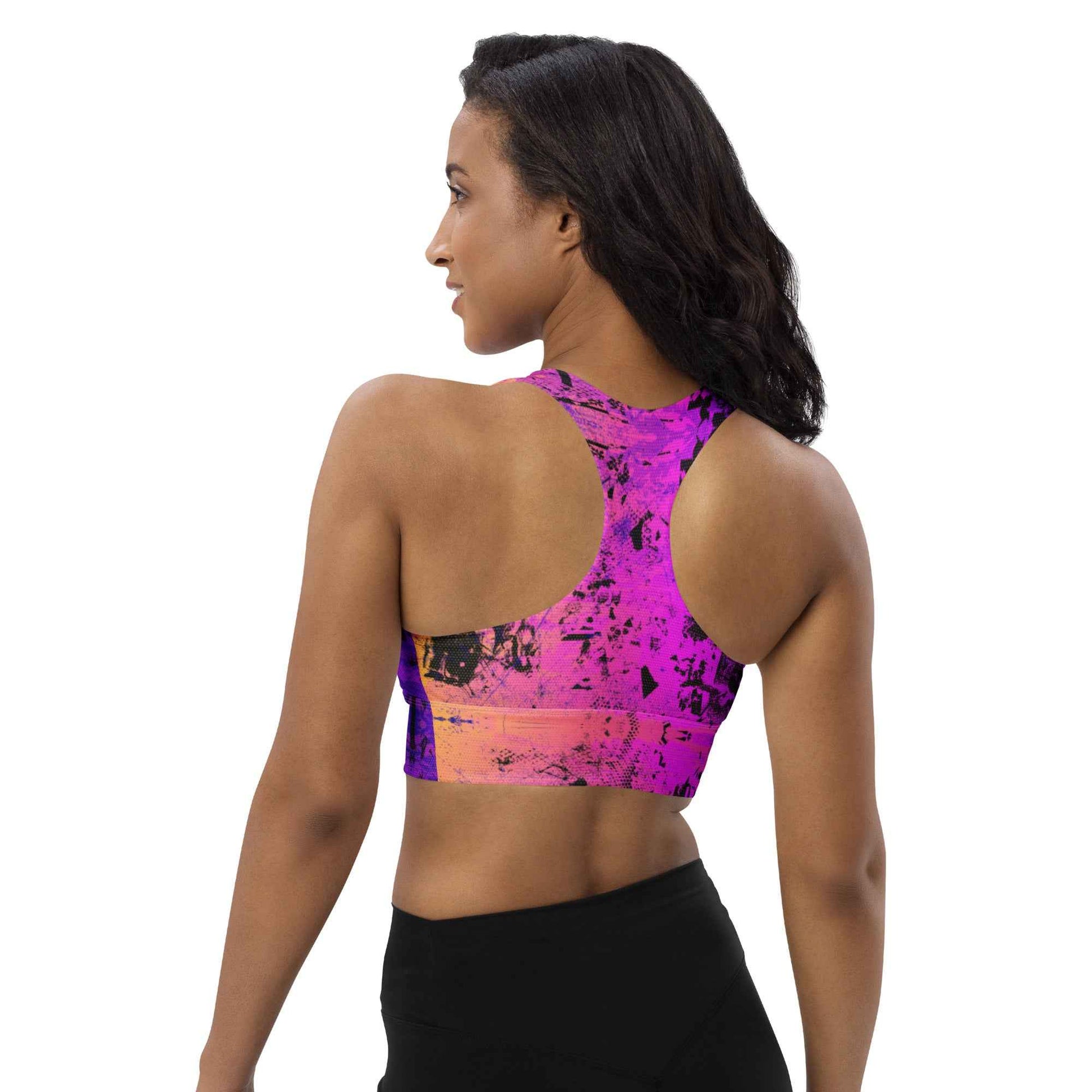 Color Me Junkie Sports Bra