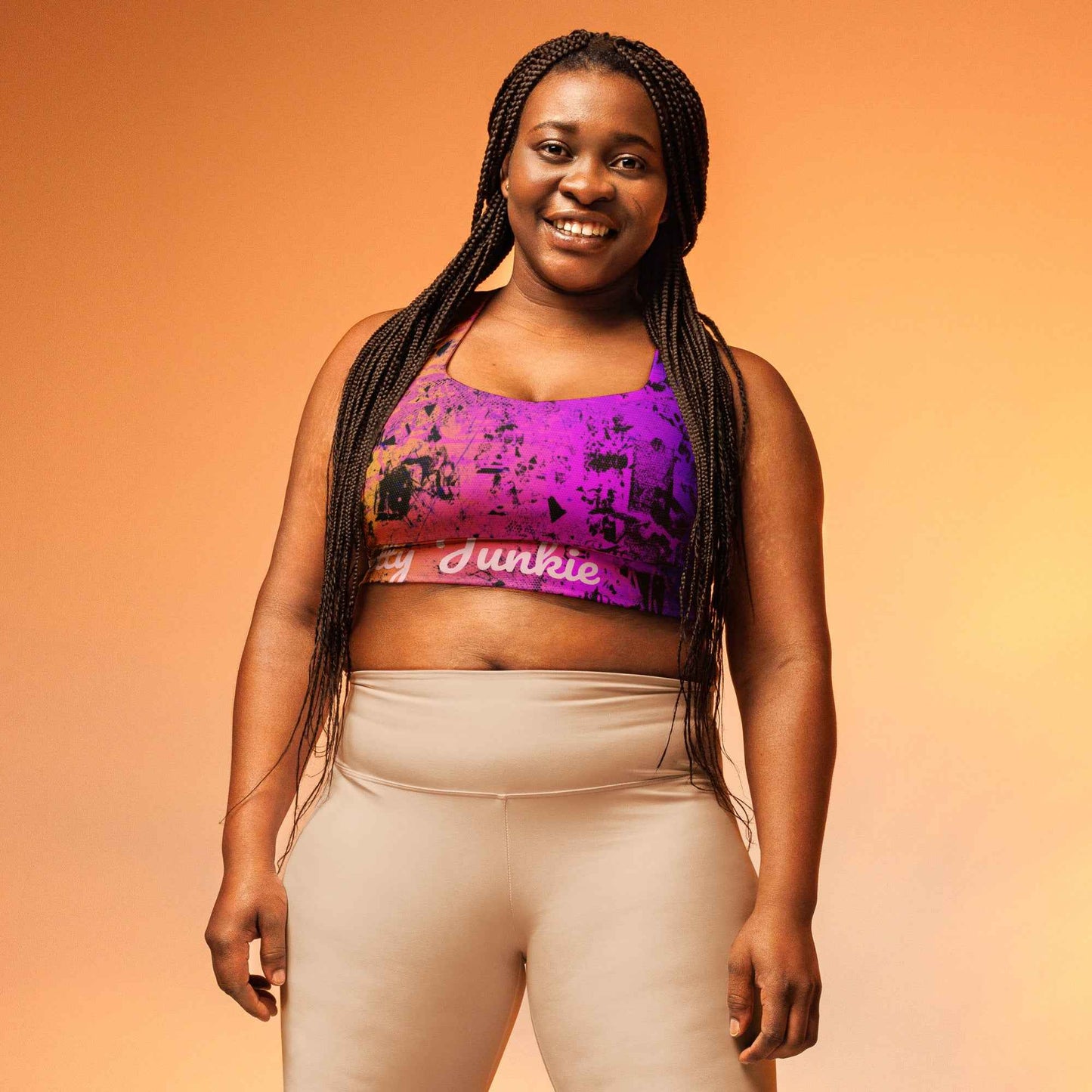 Color Me Junkie Sports Bra