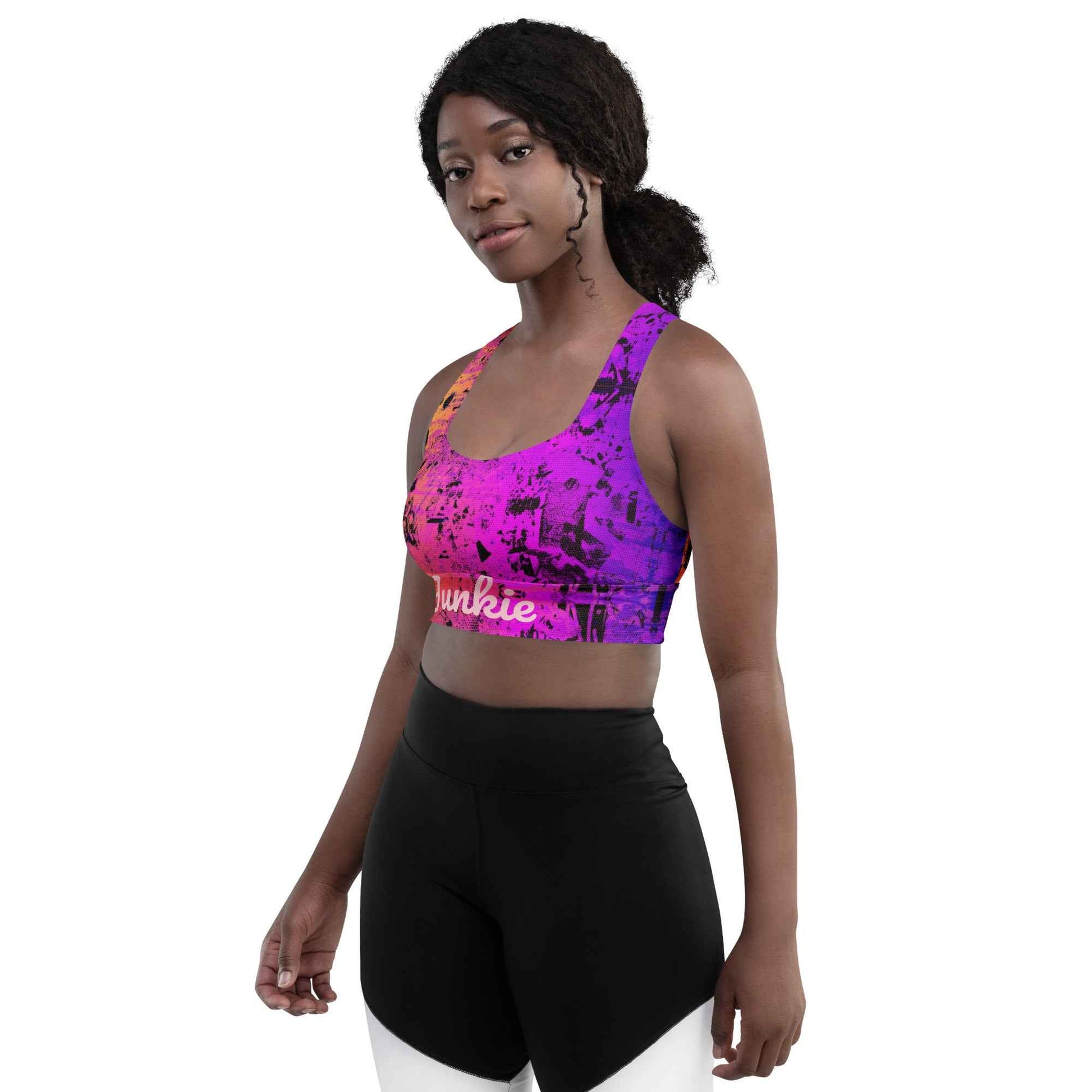 Color Me Junkie Sports Bra