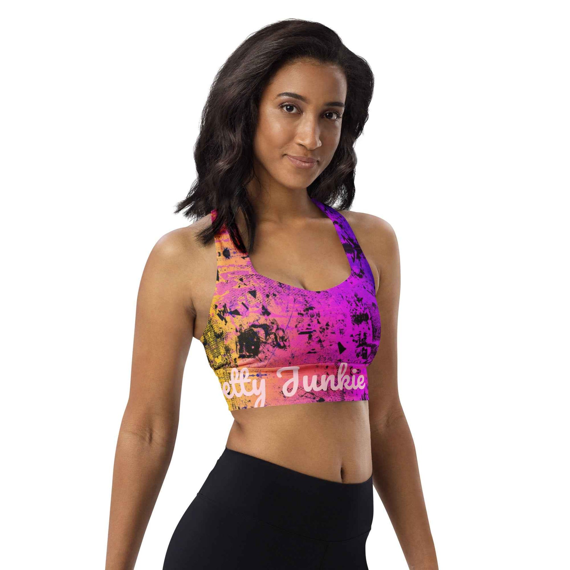 Color Me Junkie Sports Bra