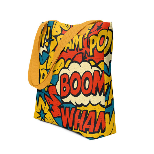 Comic Book Bam Tote bag - Pretty Junkie Apparel