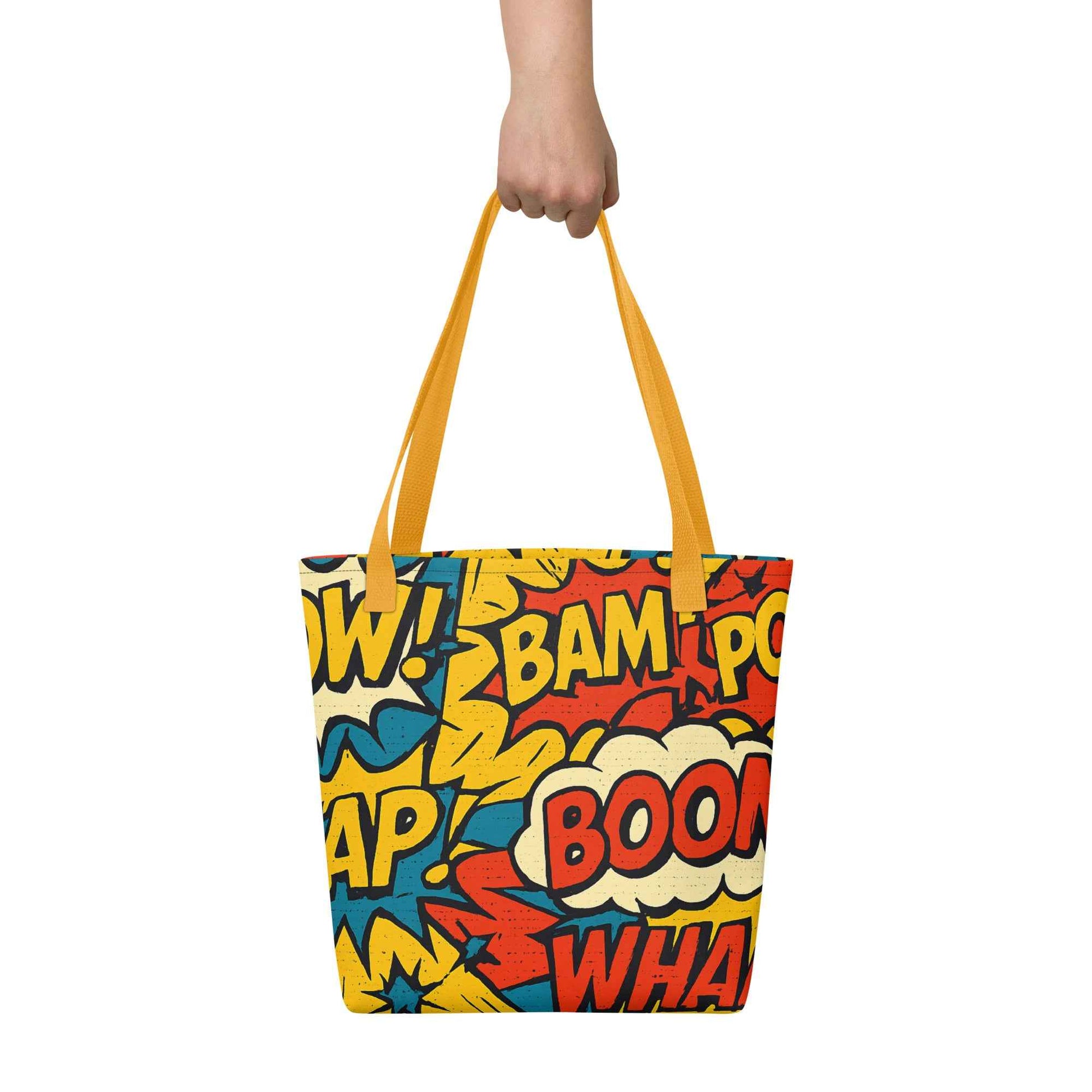 Comic Book Bam Tote bag - Pretty Junkie Apparel