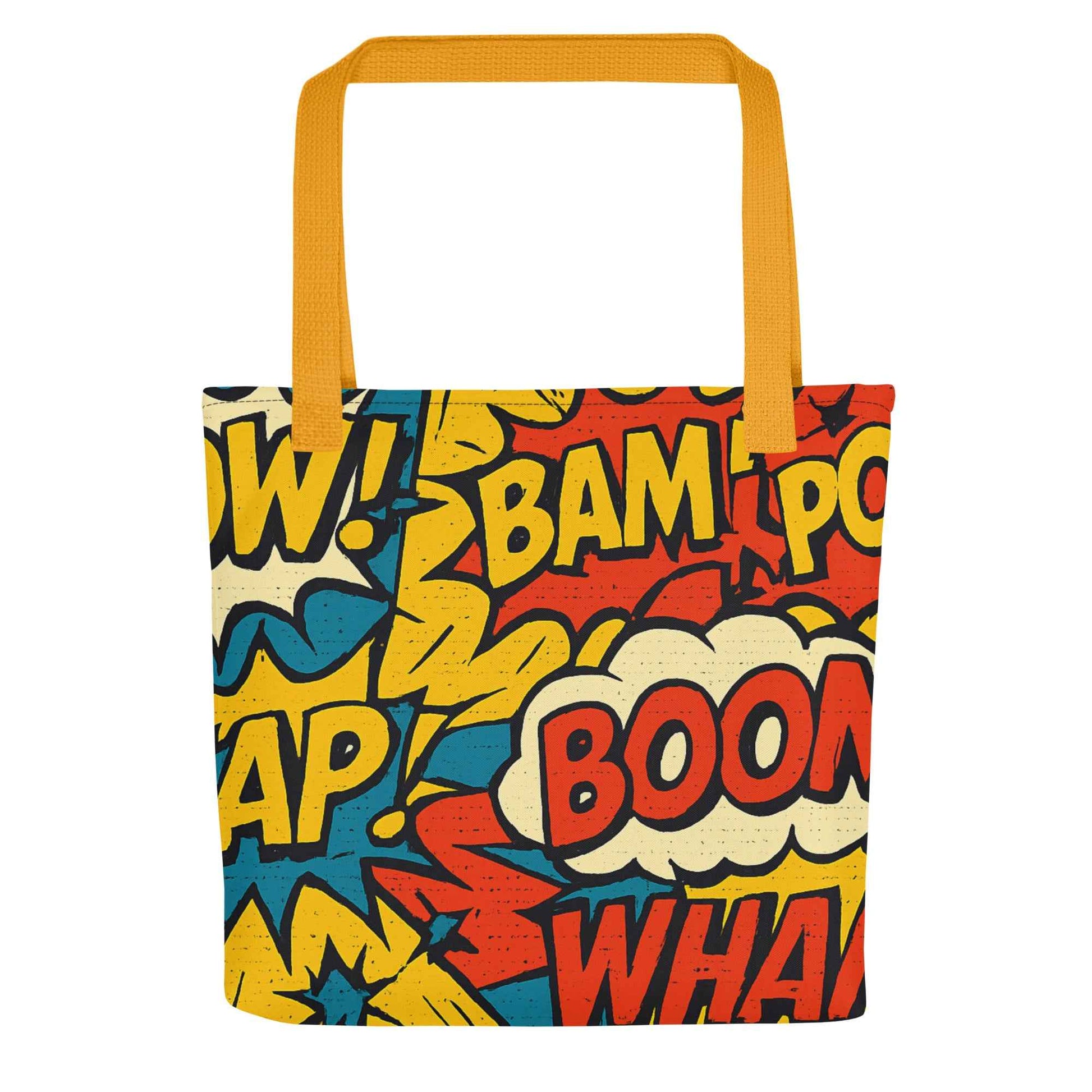 Comic Book Bam Tote bag - Pretty Junkie Apparel