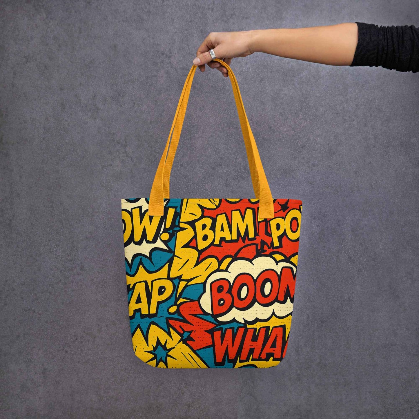 Comic Book Bam Tote bag - Pretty Junkie Apparel