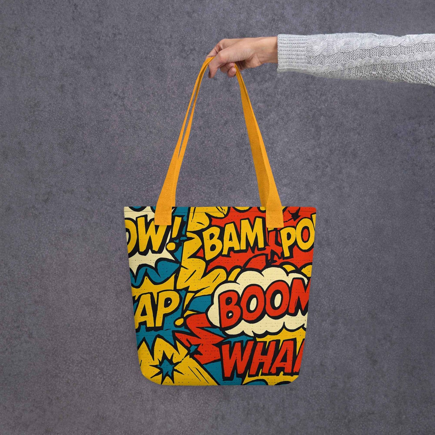 Comic Book Bam Tote bag - Pretty Junkie Apparel