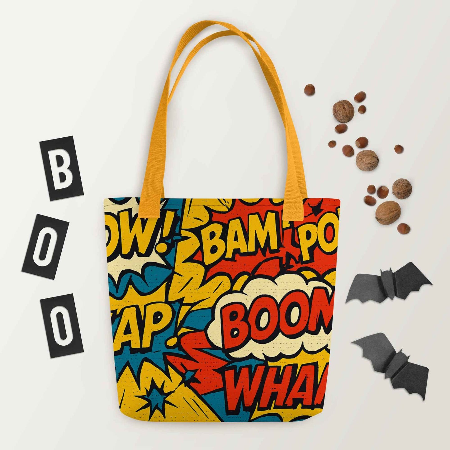 Comic Book Bam Tote bag - Pretty Junkie Apparel