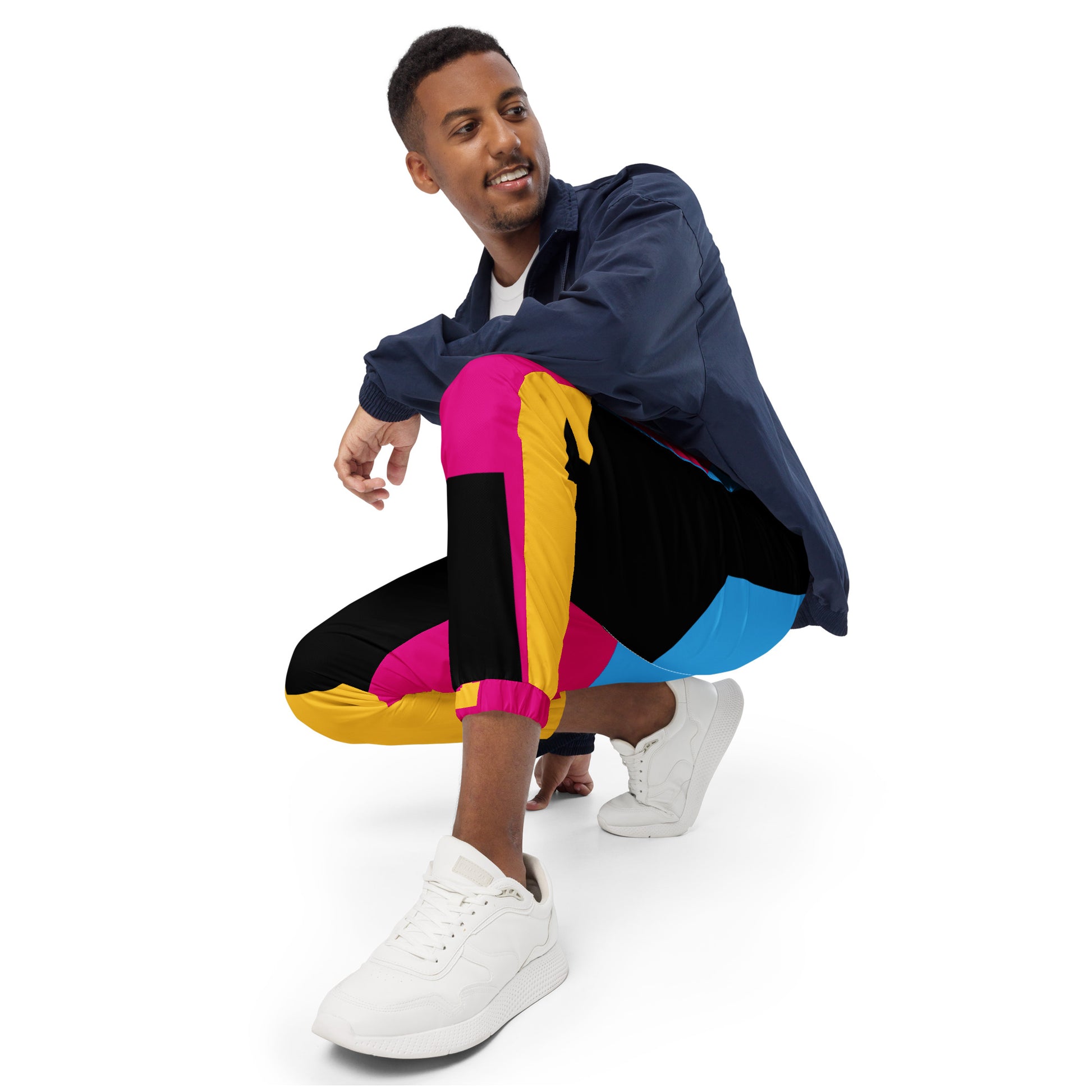 Colorblock Track Pants - Pretty Junkie Apparel