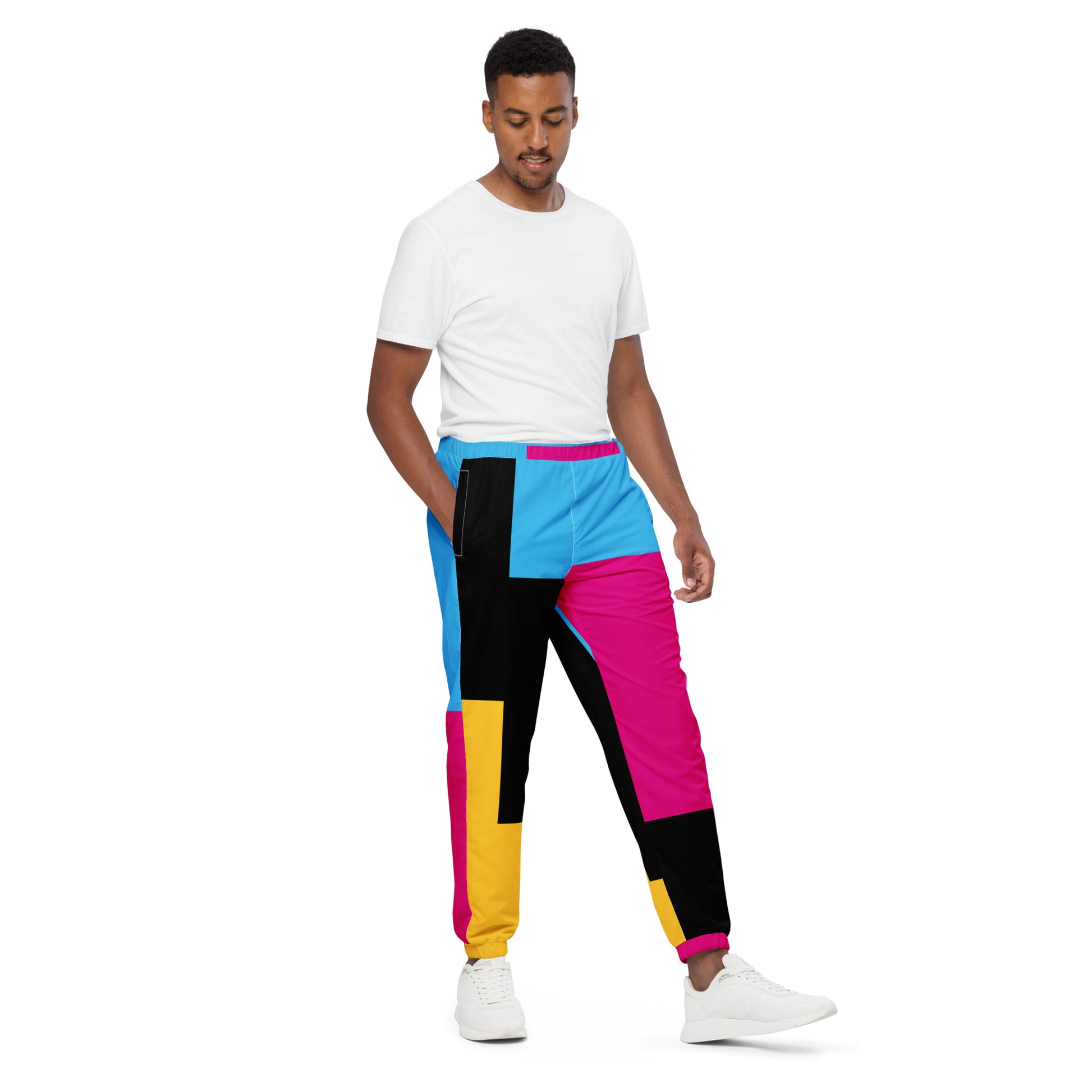 Colorblock Track Pants - Pretty Junkie Apparel