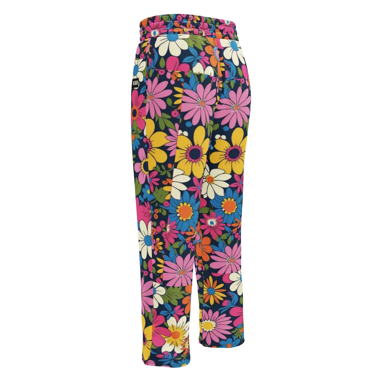 Vintage Bloom Wide-leg joggers Pretty Junkie Apparel