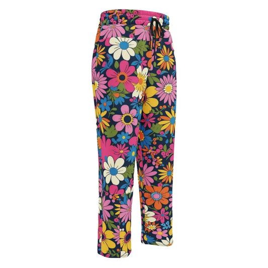 Vintage Bloom Wide-leg joggers Pretty Junkie Apparel