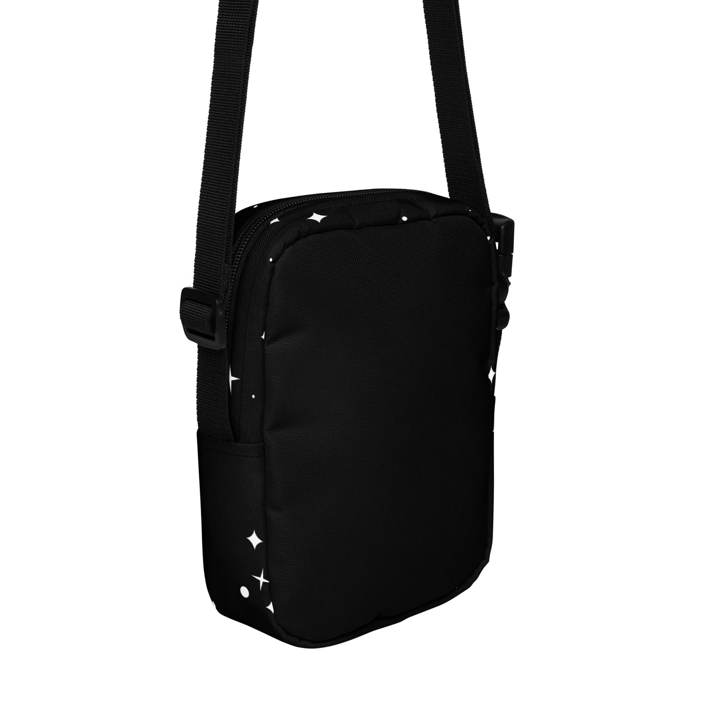 Urban Streetwear Black Utility Crossbody Bag Pretty Junkie Apparel