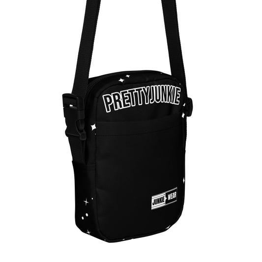 Urban Streetwear Black Utility Crossbody Bag Pretty Junkie Apparel