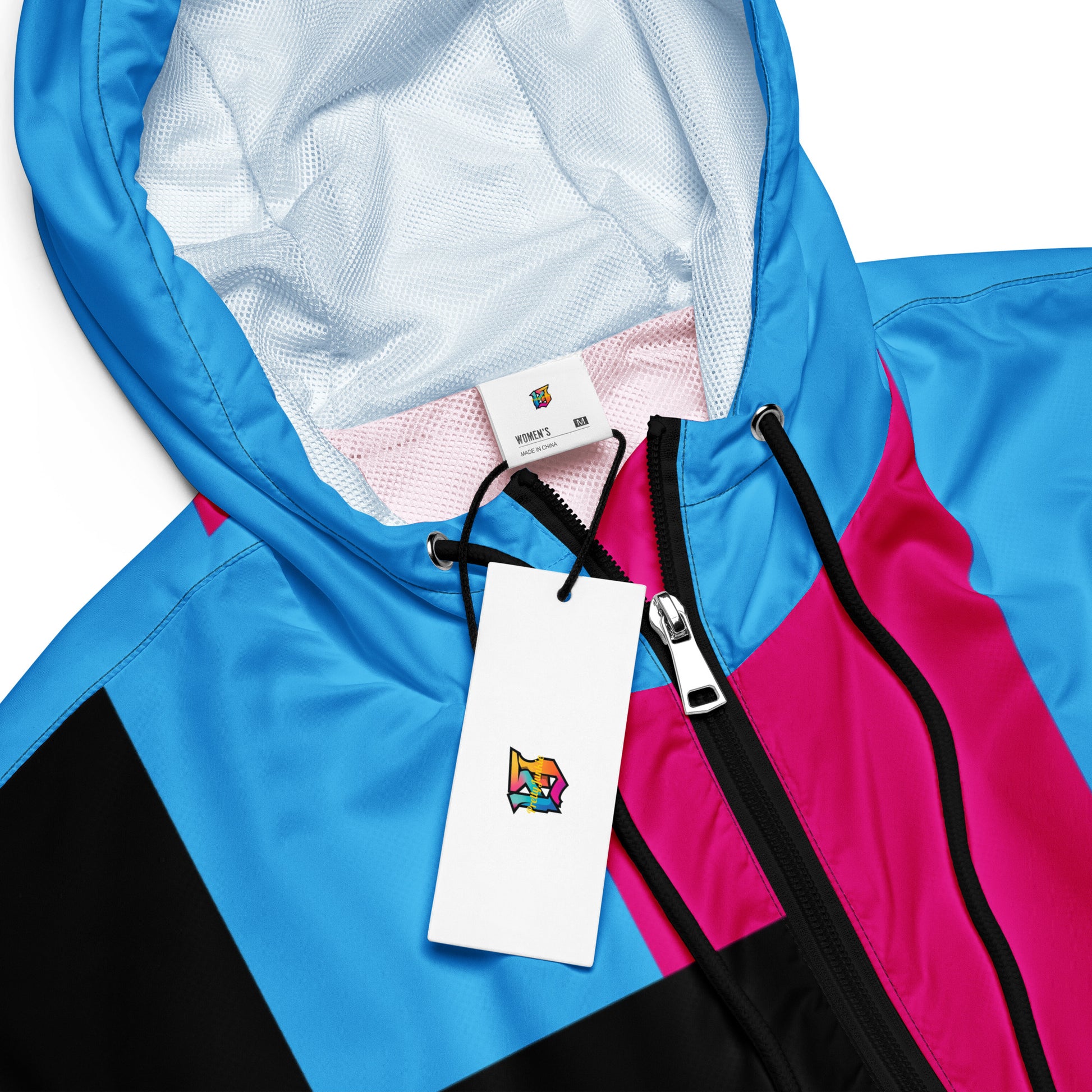 Women's Colorblock Cropped Track Jacket - Pretty Junkie Apparel
