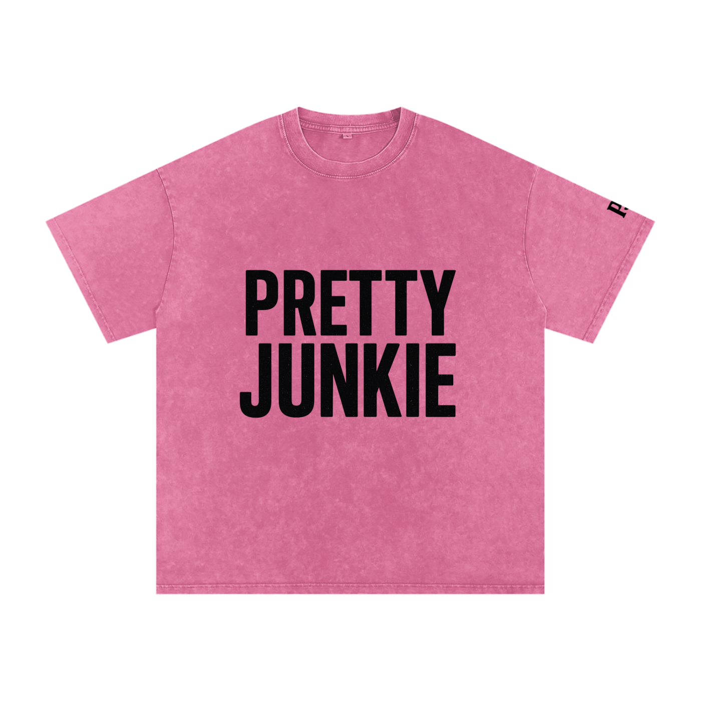 PrettyJunkie Signature Collection Faded Oversized Cotton T-Shirt