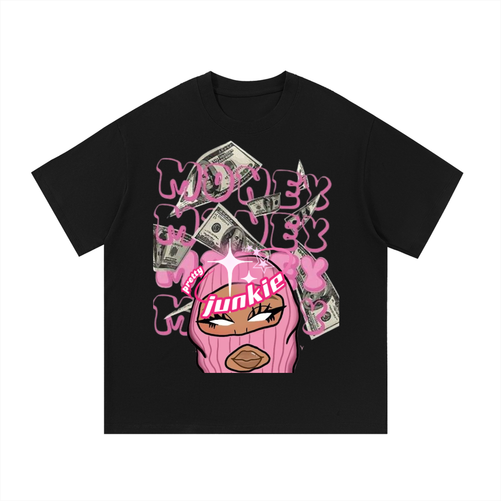Pink Money Cotton T-Shirt