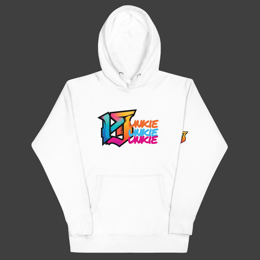 Junkie Signature Monogram Hoodie - Pretty Junkie Apparel