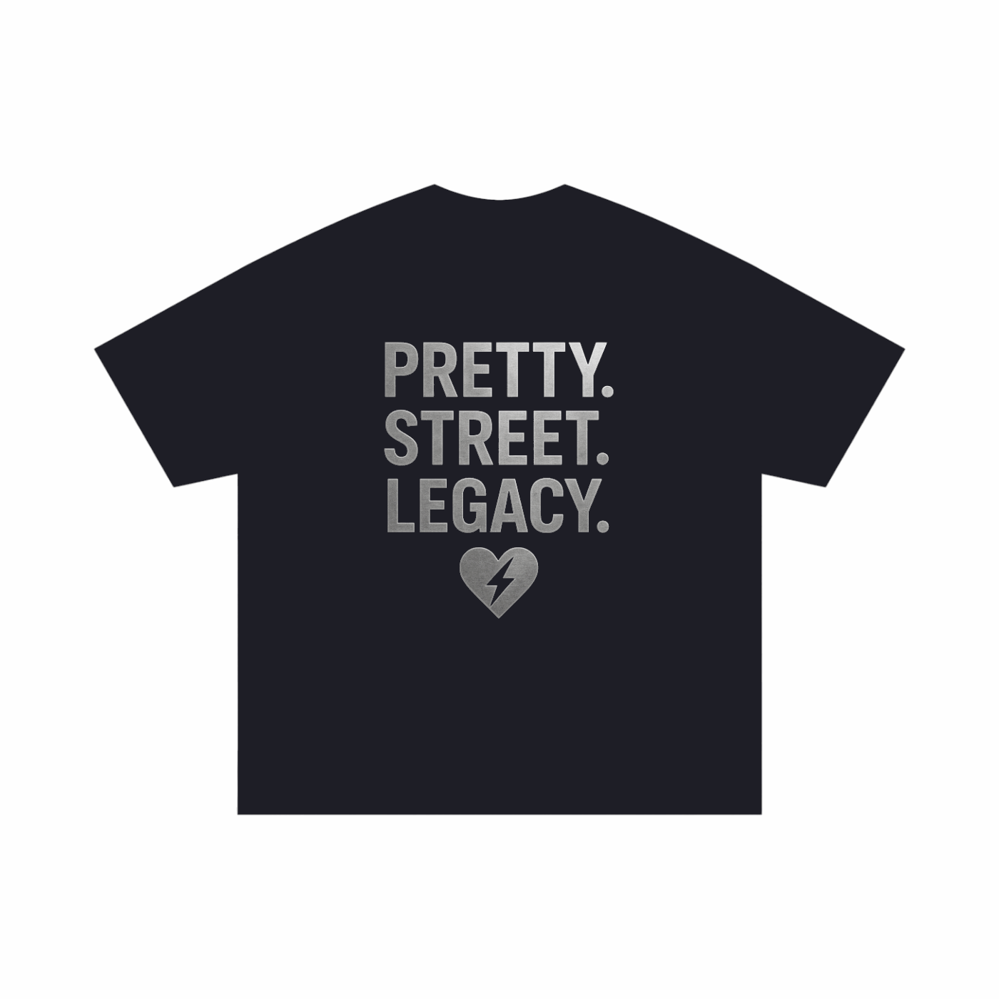 Pretty. Street. LEGACY Oversized Cotton T-Shirt ODMPOD