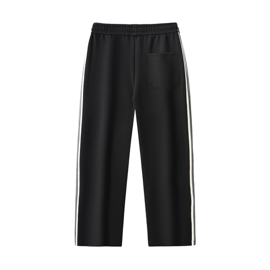 Contrast Side-Stripe Straight-Leg  Pants ODMPOD