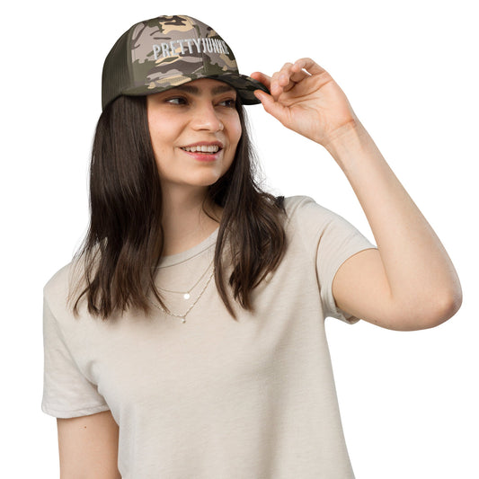 Stylish PJ Camouflage Cap, Hat Pretty Junkie Apparel
