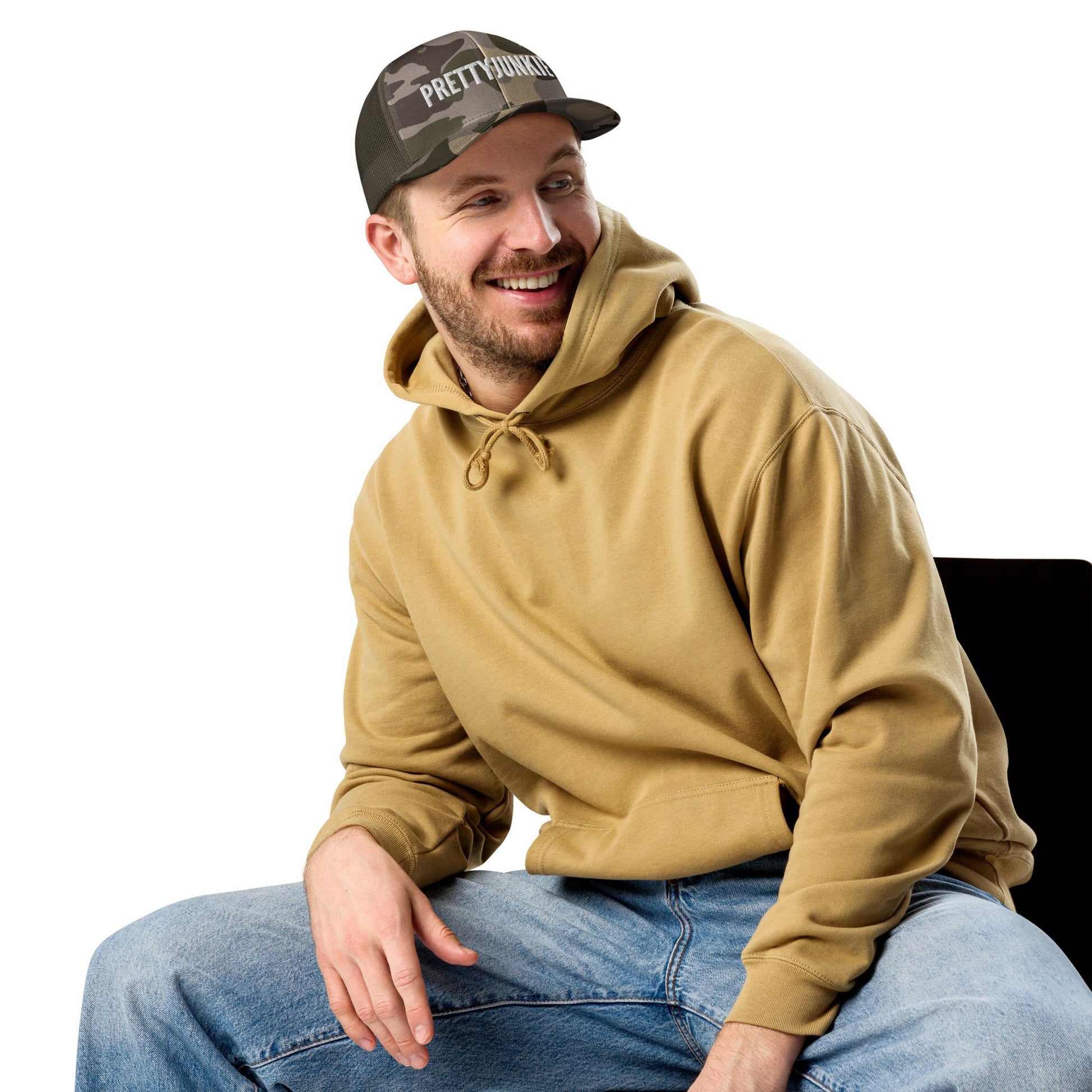 Stylish PJ Camouflage Cap, Hat Pretty Junkie Apparel