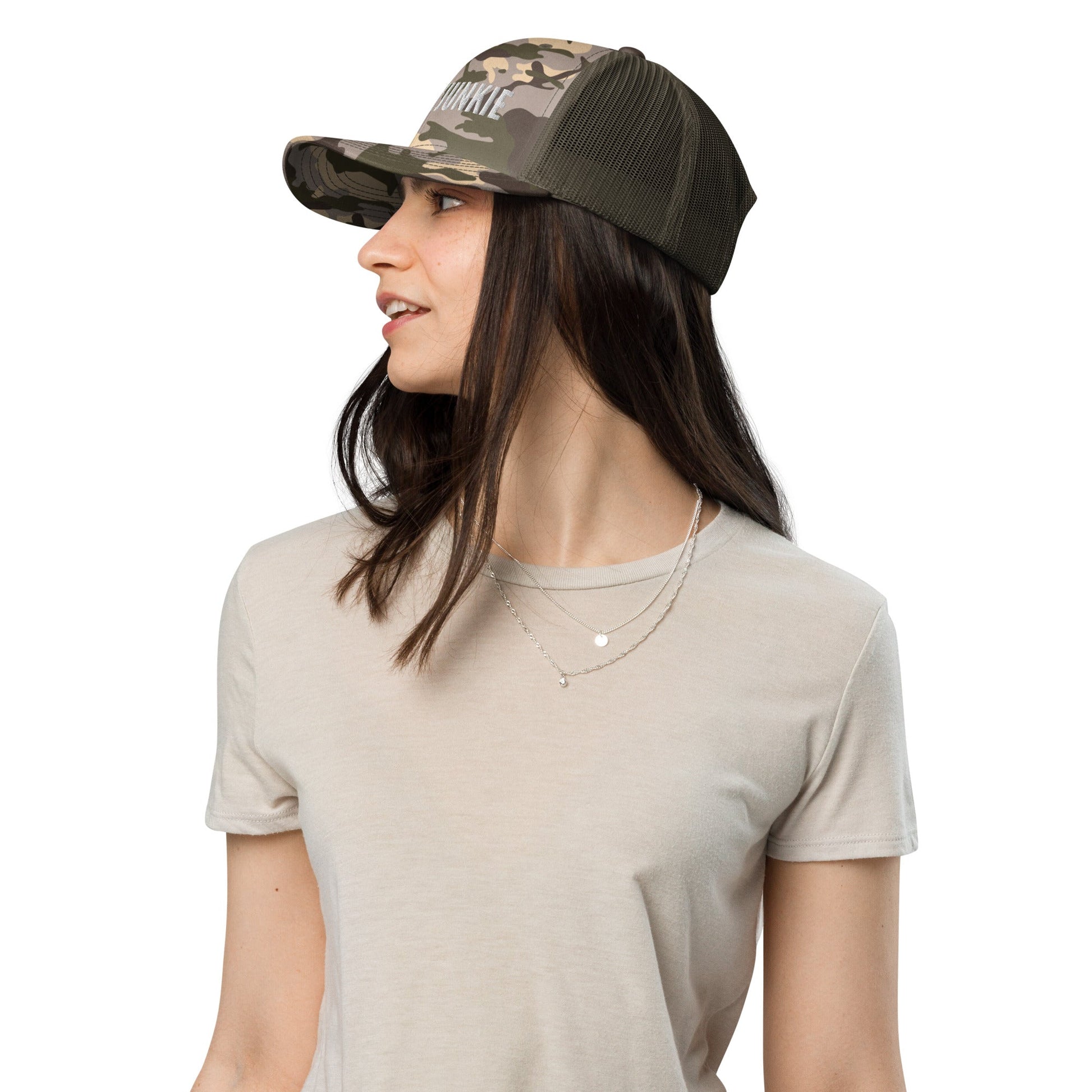 Stylish PJ Camouflage Cap, Hat Pretty Junkie Apparel