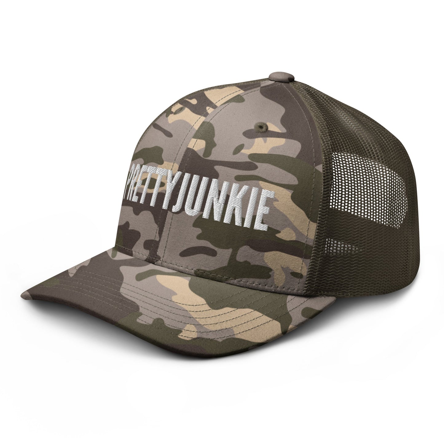 Stylish PJ Camouflage Cap, Hat Pretty Junkie Apparel