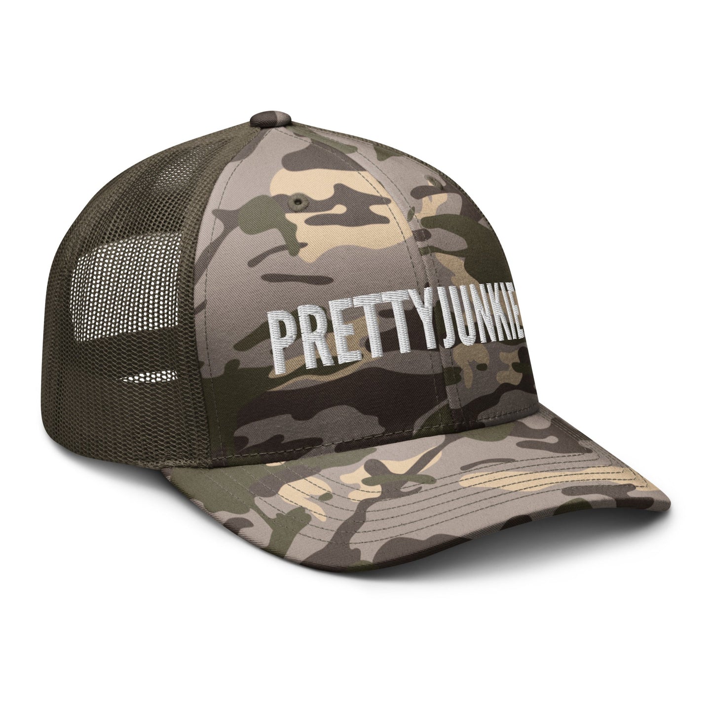 Stylish PJ Camouflage Cap, Hat Pretty Junkie Apparel