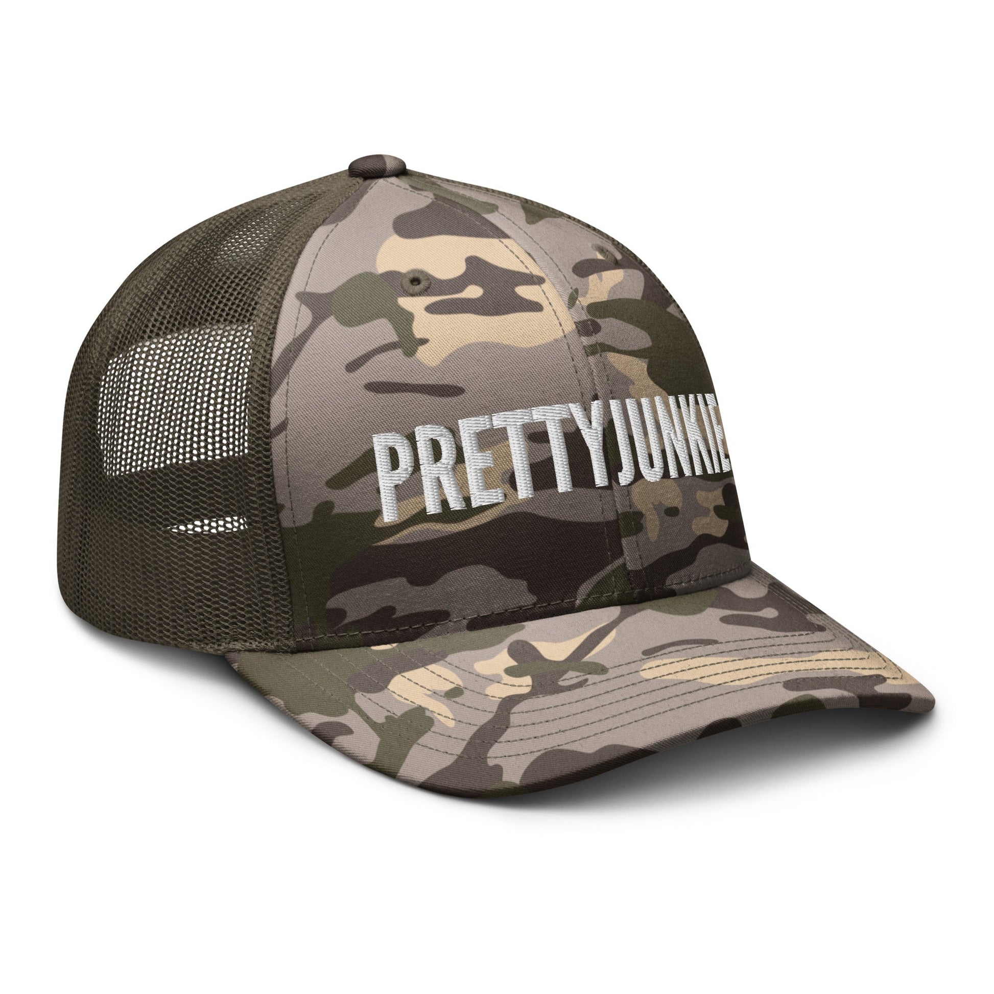 Stylish PJ Camouflage Cap, Hat Pretty Junkie Apparel