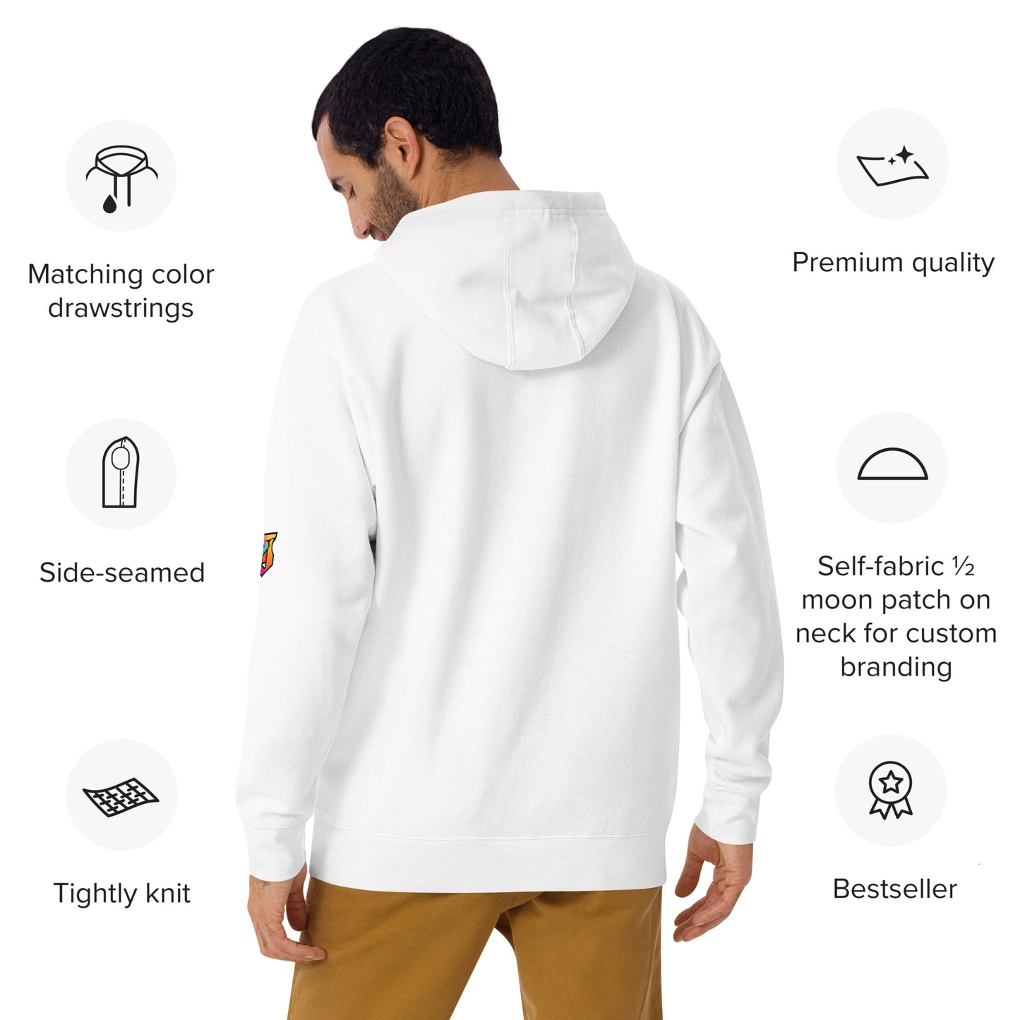 Junkie Signature Monogram Hoodie - Pretty Junkie Apparel