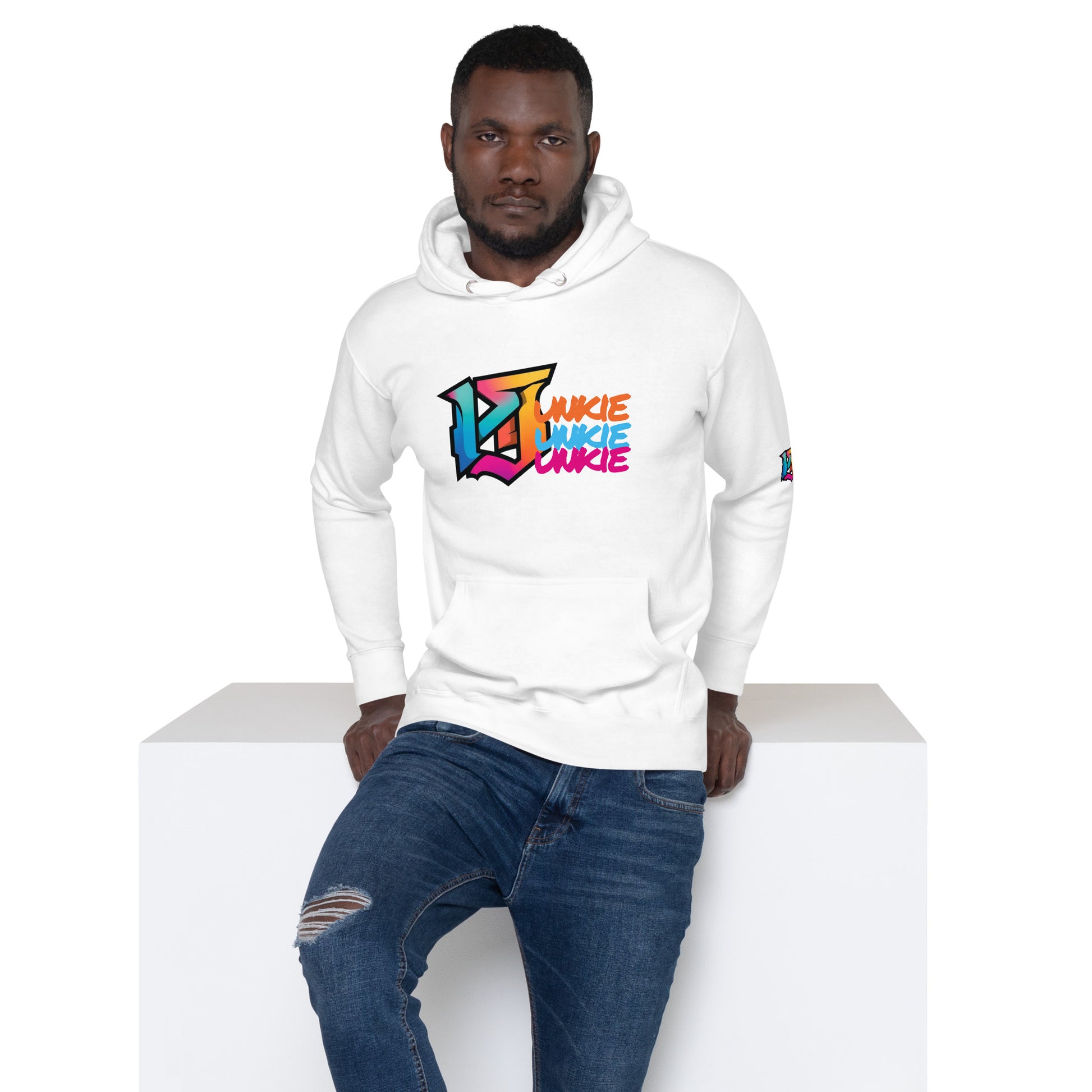 Junkie Signature Monogram Hoodie - Pretty Junkie Apparel