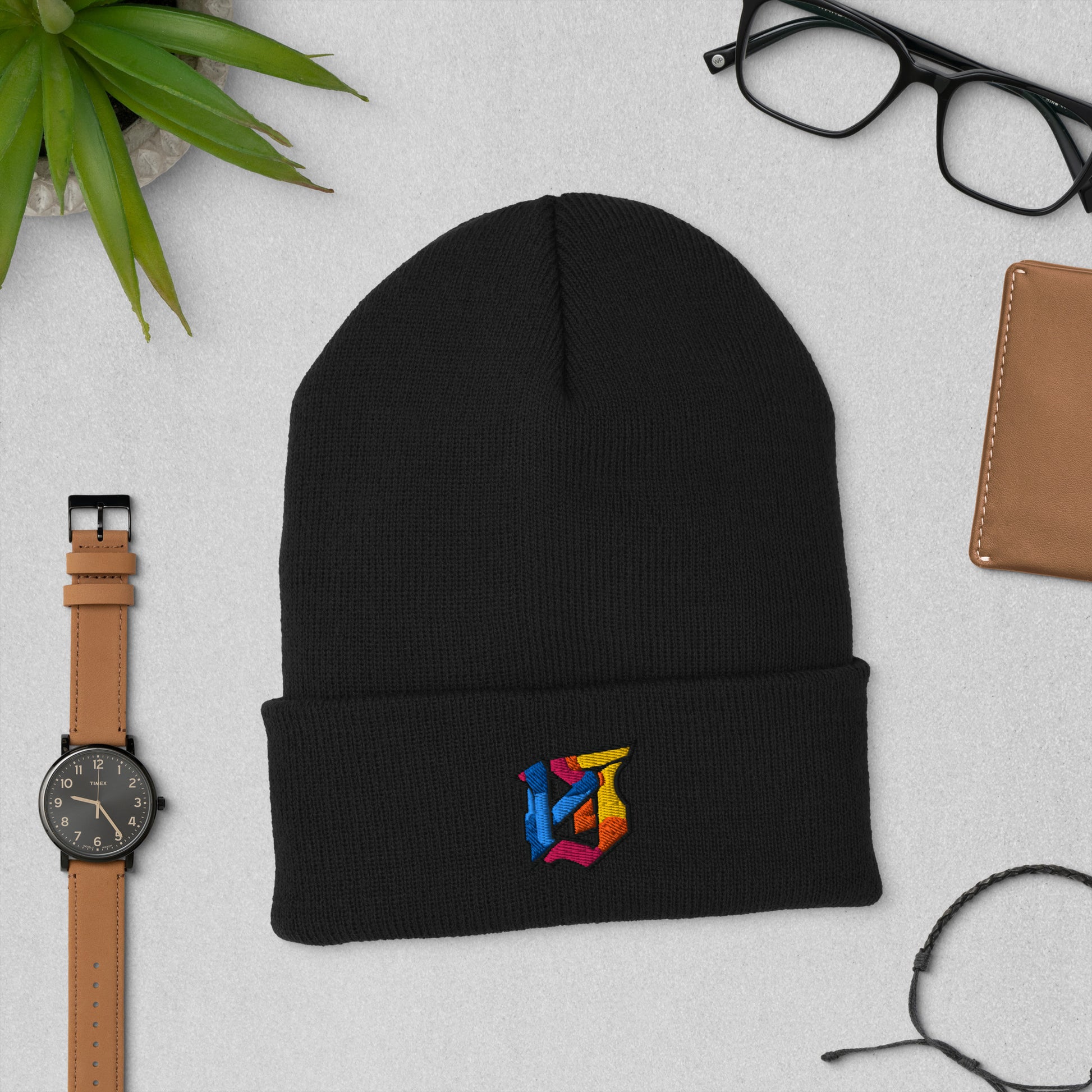 Junkie Signature Color Cuffed Beanie - Pretty Junkie Apparel