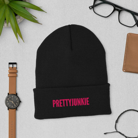 Signaturee Cuffed Beanie Pretty Junkie Apparel
