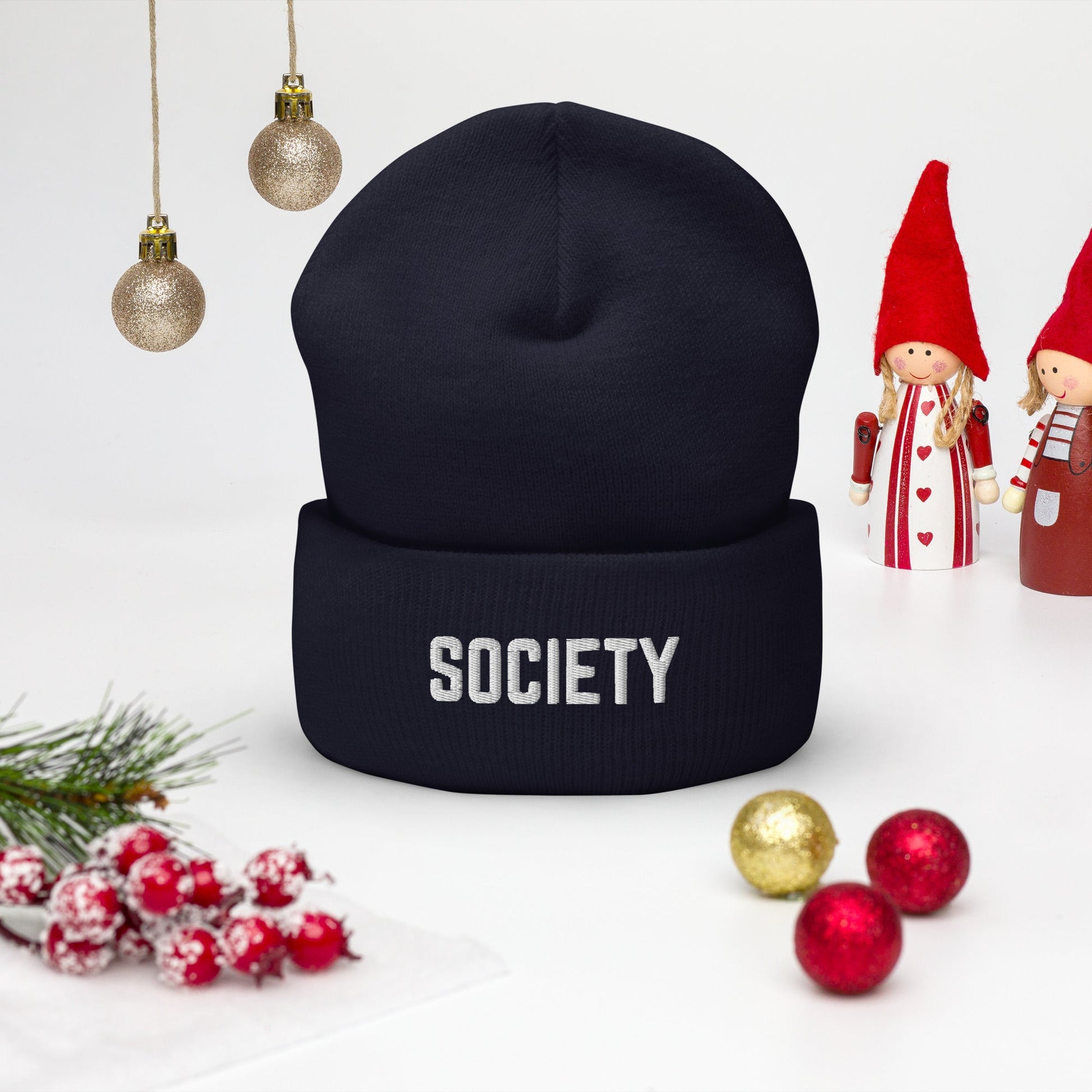 RiCHJVNKIE SOCIETY Cuffed Beanie Pretty Junkie Apparel