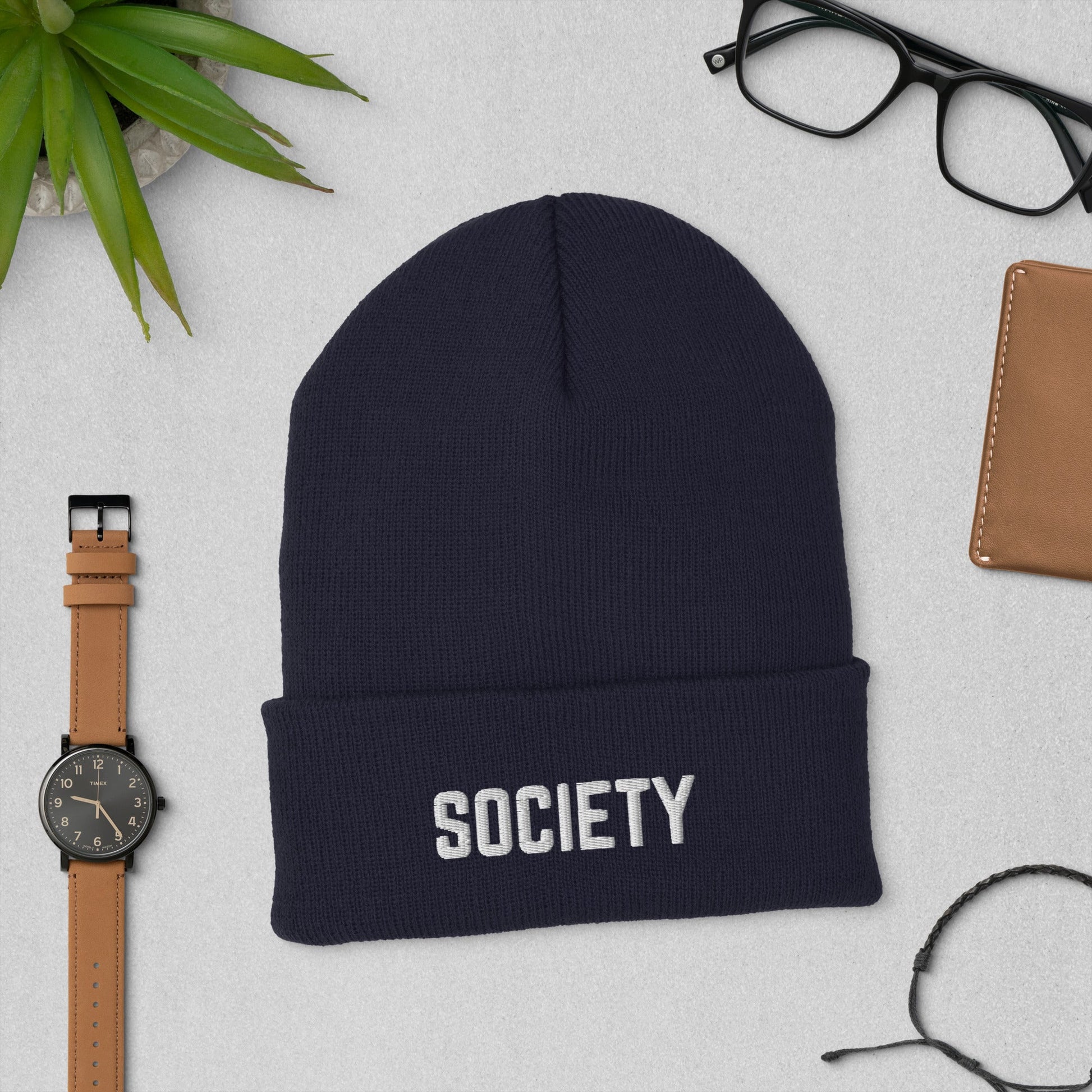 RiCHJVNKIE SOCIETY Cuffed Beanie Pretty Junkie Apparel
