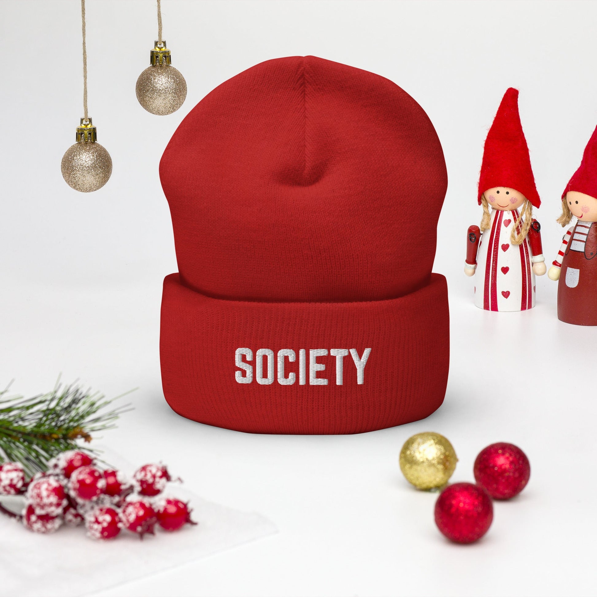 RiCHJVNKIE SOCIETY Cuffed Beanie Pretty Junkie Apparel