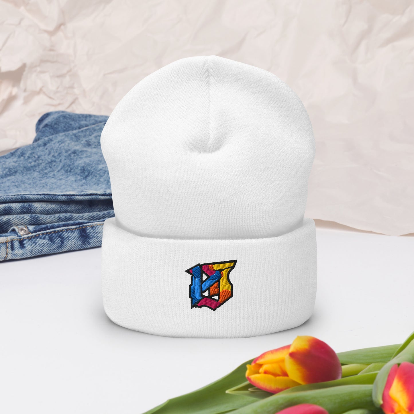 Junkie Signature Color Cuffed Beanie - Pretty Junkie Apparel