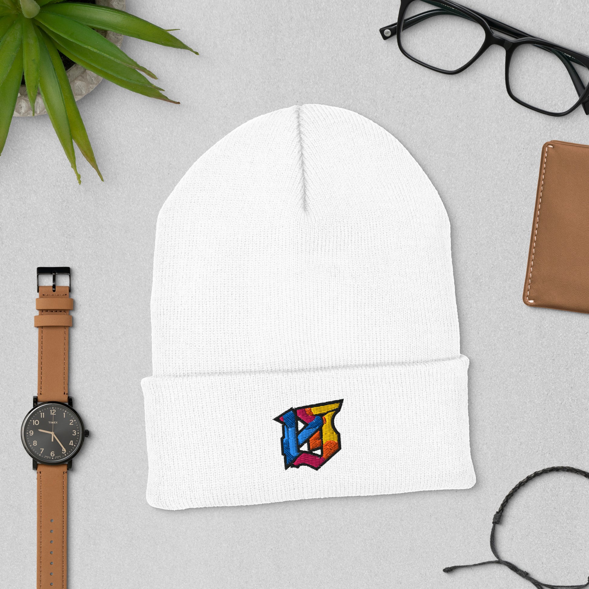Junkie Signature Color Cuffed Beanie - Pretty Junkie Apparel