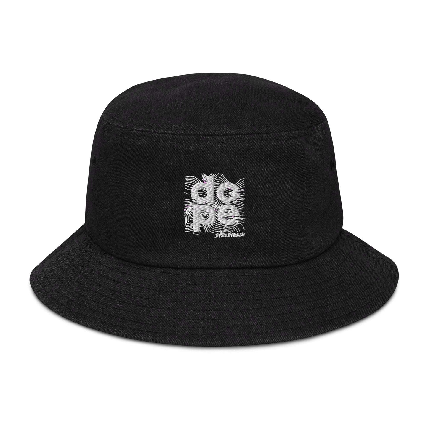 Dope Denim Bucket Hat Pretty Junkie Apparel
