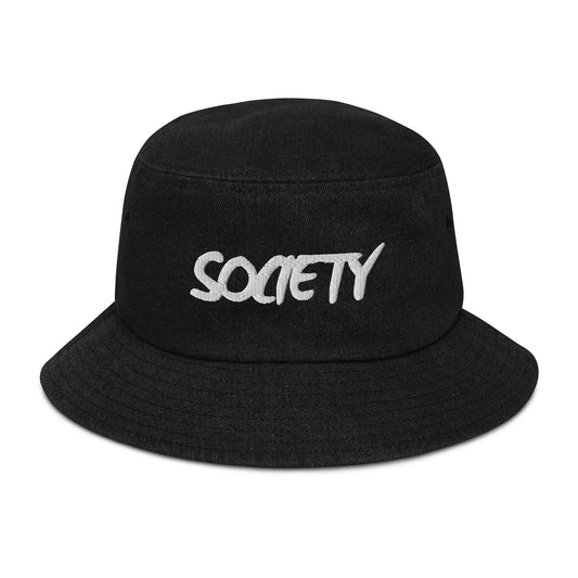 RICHJVNKIE SOCIETY Denim bucket hat Pretty Junkie Apparel