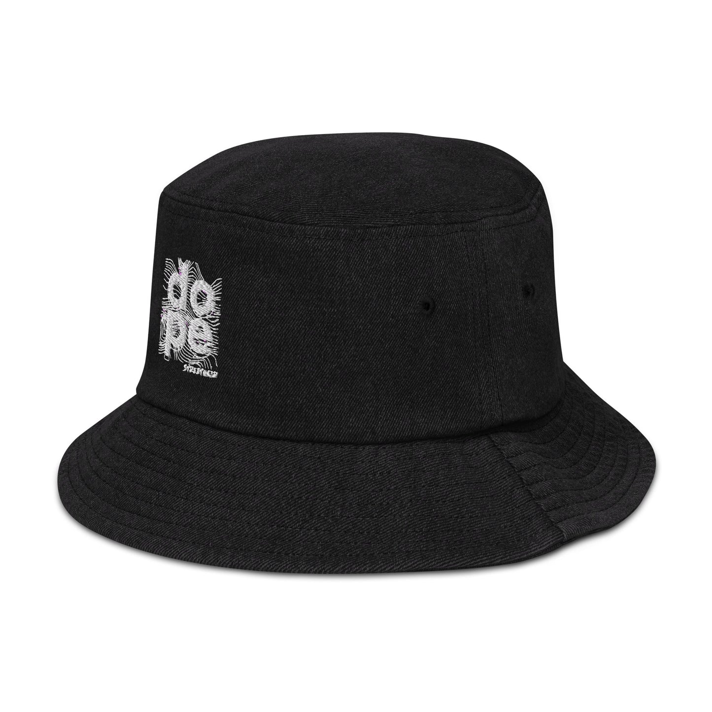 Dope Denim Bucket Hat Pretty Junkie Apparel