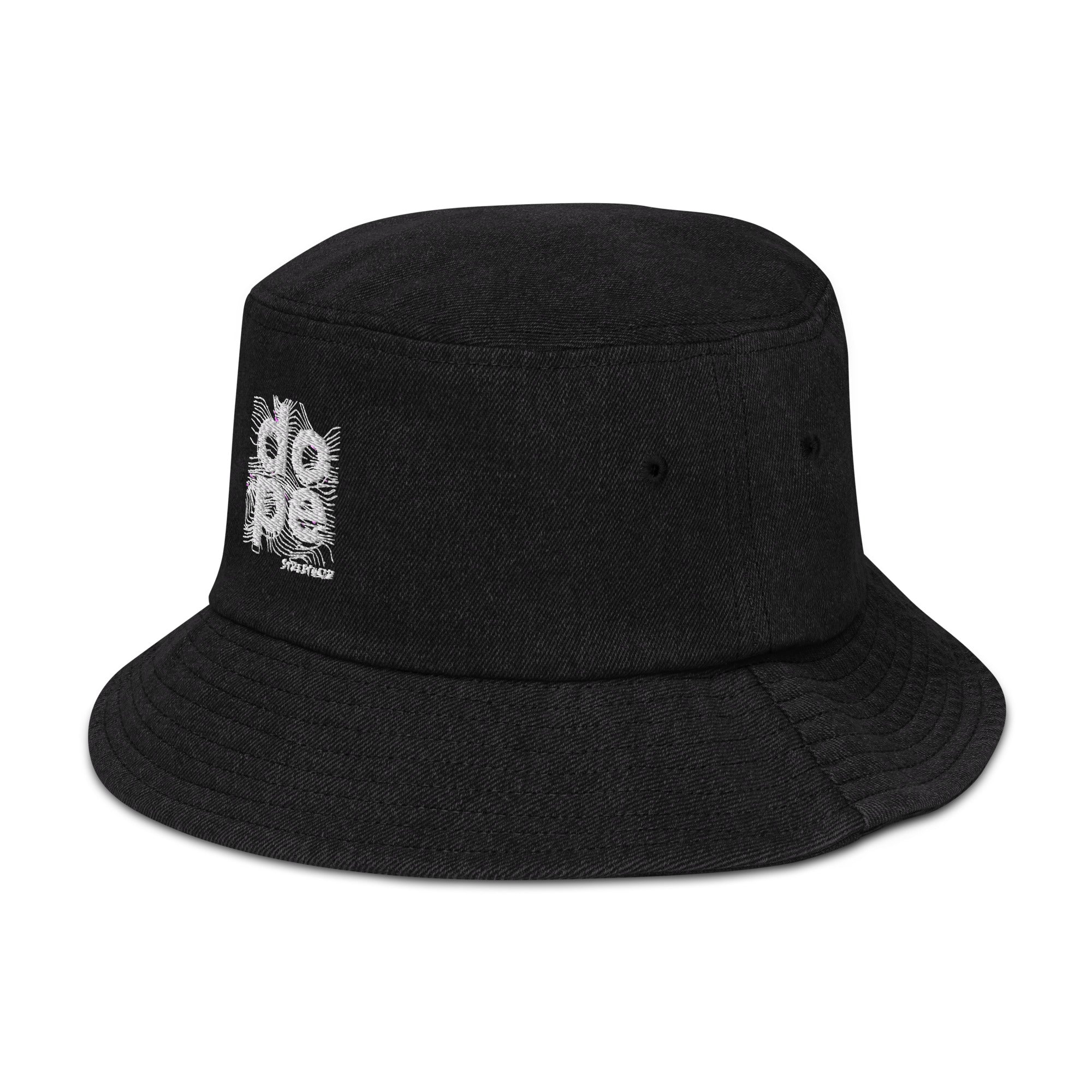 Dope Denim Bucket Hat Pretty Junkie Apparel