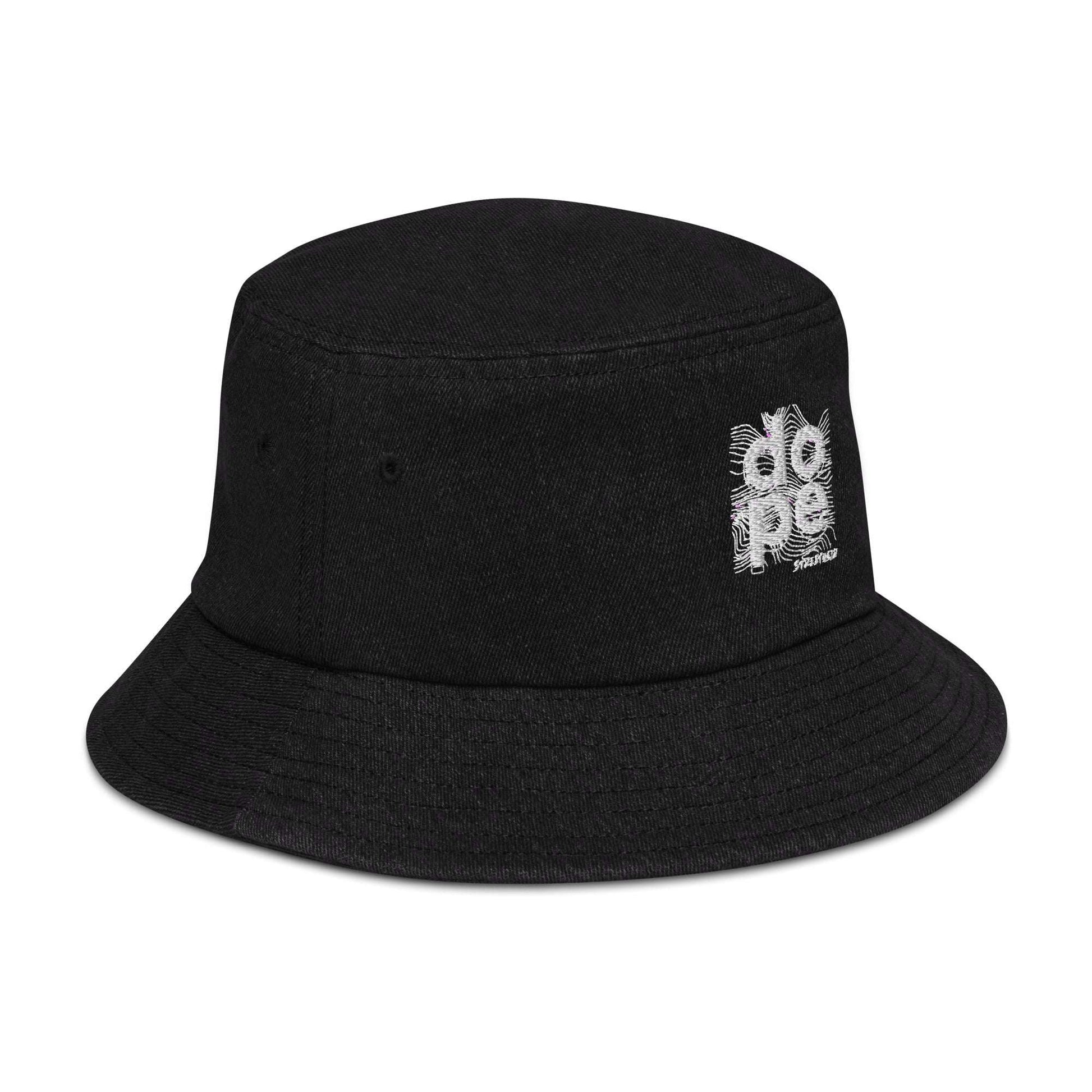 Dope Denim Bucket Hat Pretty Junkie Apparel