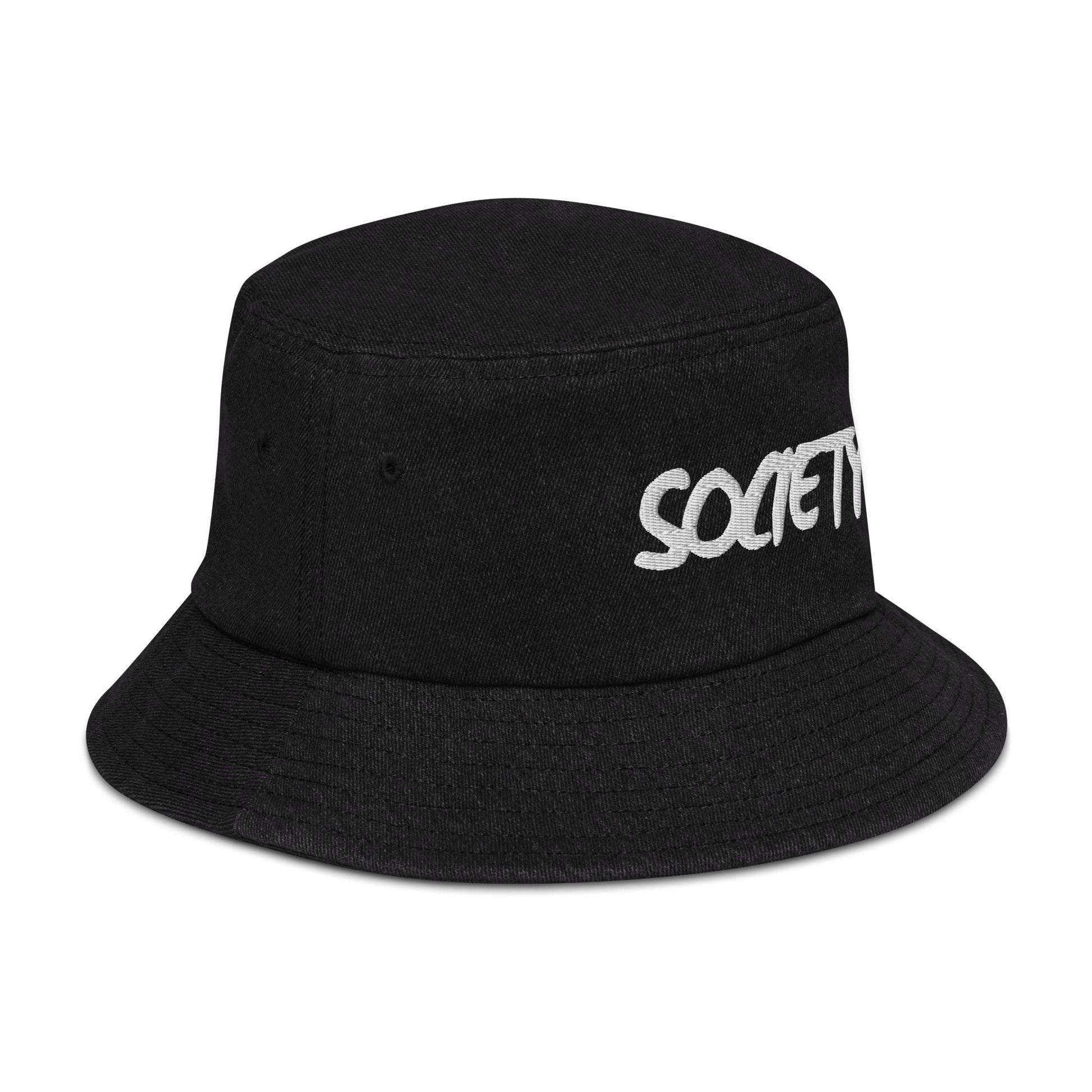 RICHJVNKIE SOCIETY Denim bucket hat Pretty Junkie Apparel