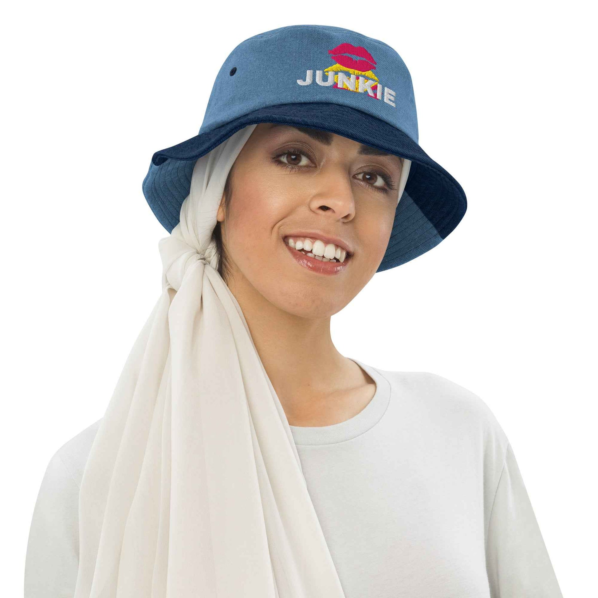 JunkieSignature [Denim bucket hat] Design 3446