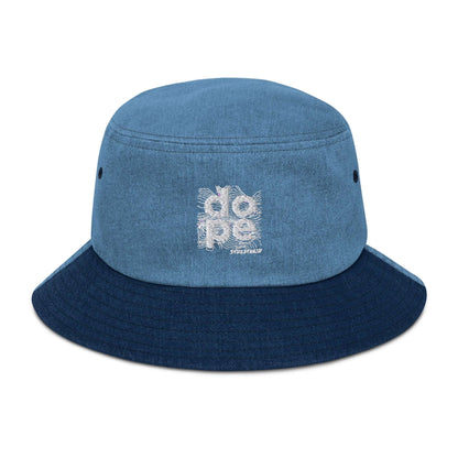 Dope Denim Bucket Hat Pretty Junkie Apparel