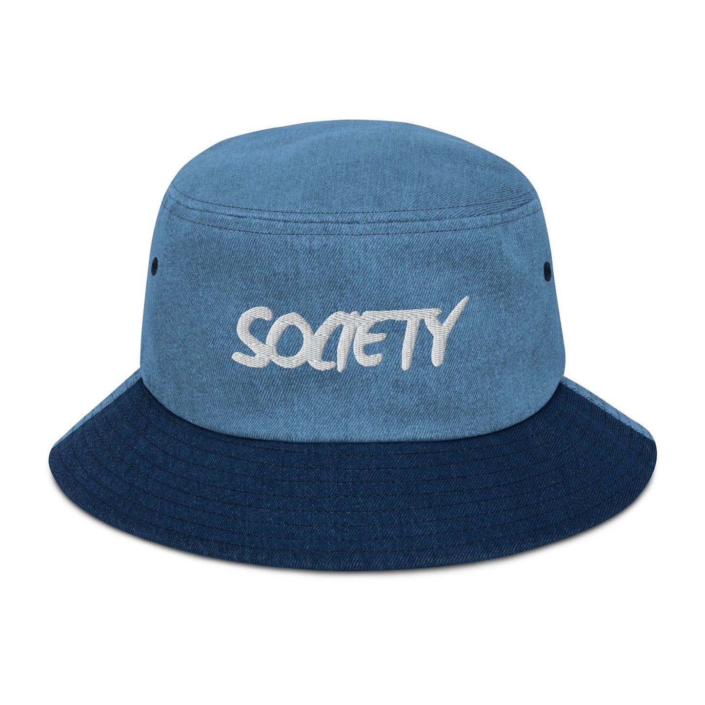 RICHJVNKIE SOCIETY Denim bucket hat Pretty Junkie Apparel