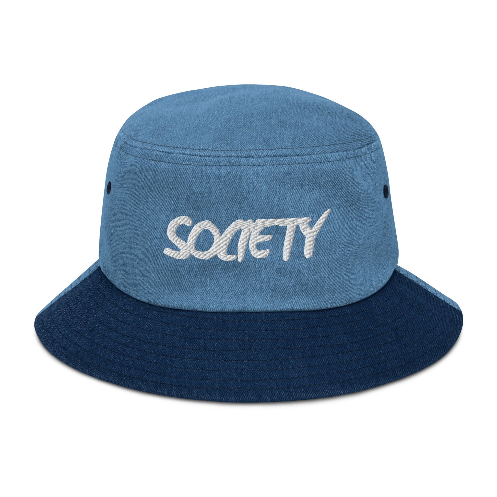 RICHJVNKIE SOCIETY Denim bucket hat Pretty Junkie Apparel